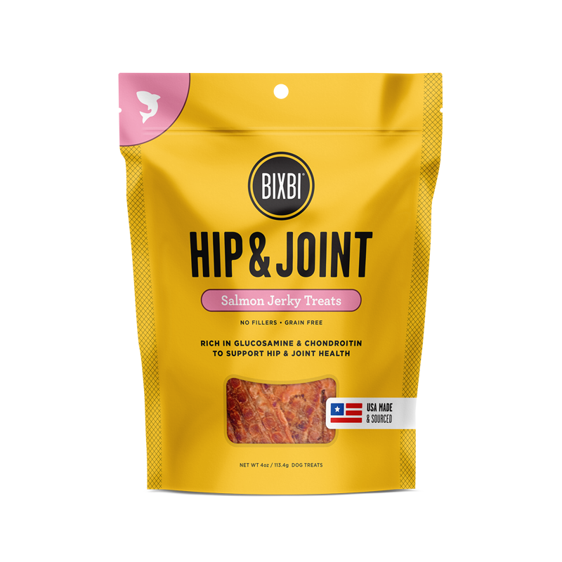 Bixbi Dog Hip & Joint Salmon Jerky 5oz