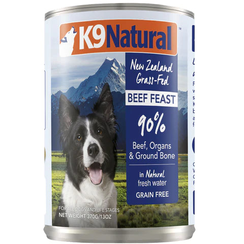 K9 Natural Dog Grain Free Beef 13oz