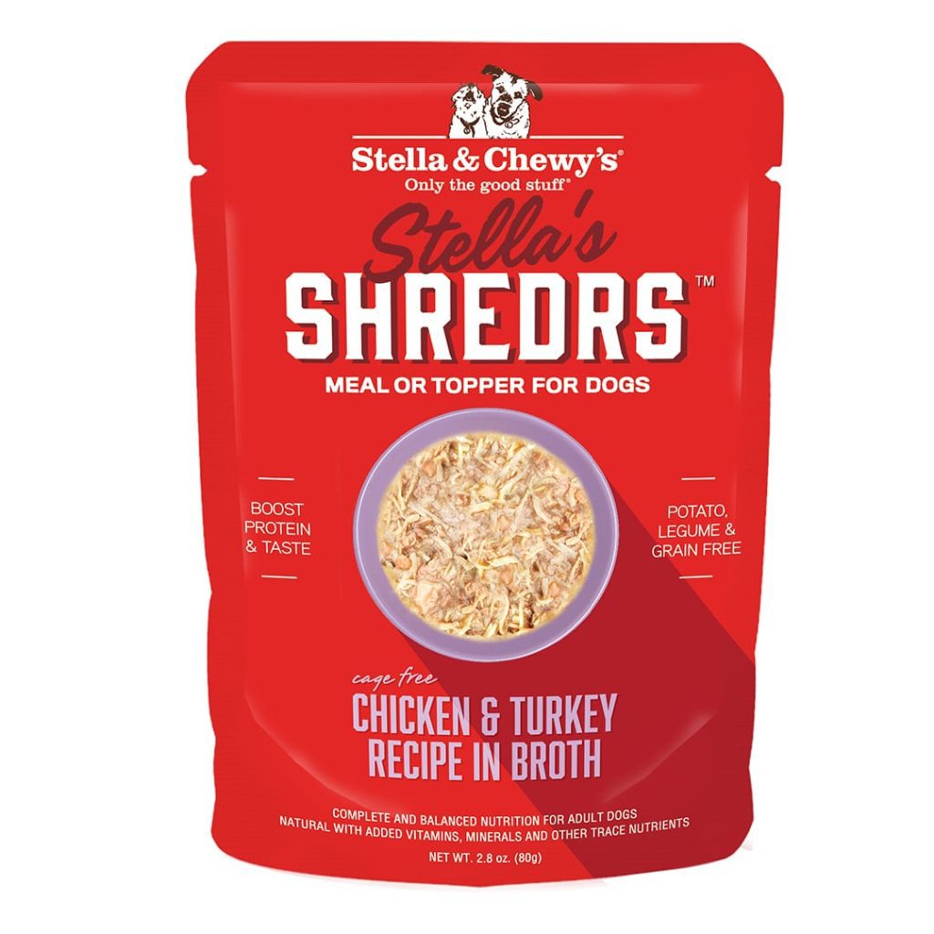 Stella & Chewy's Dog Shredrs Chicken & Turkey Broth 2.8oz