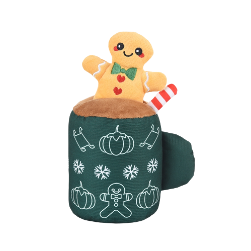 HugSmart Pet - Happy Woofmas | Gingerbread Latte