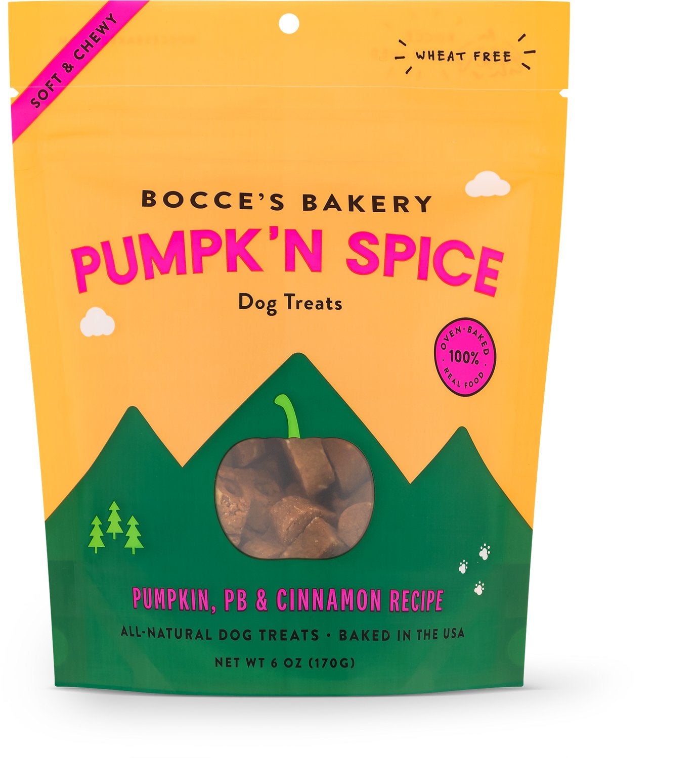 Bocce's Bakery Soft &amp; Chewy Pumpk'n Spice Treats