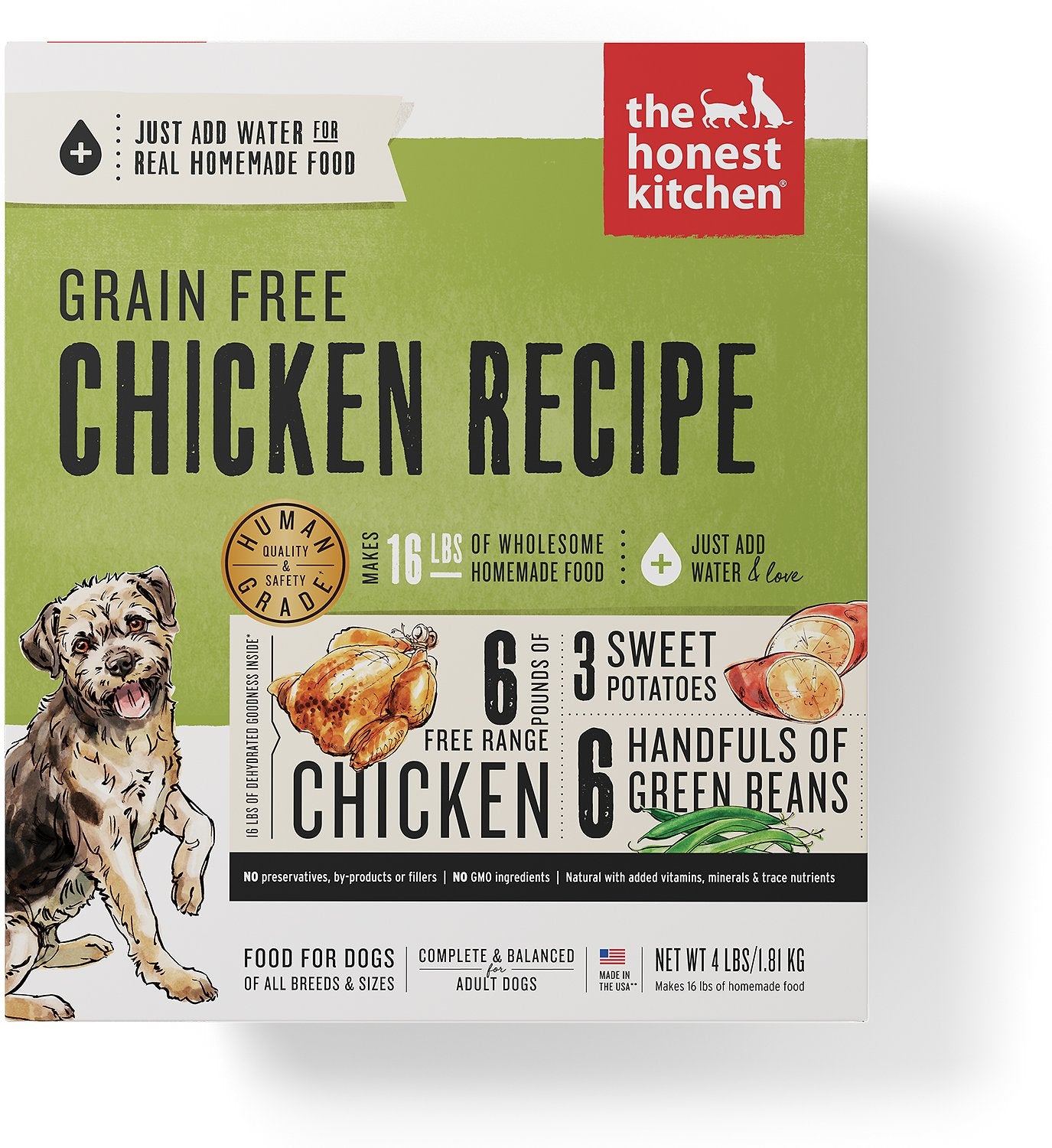 The Honest Kitchen Chicken Grain Free Dog Food