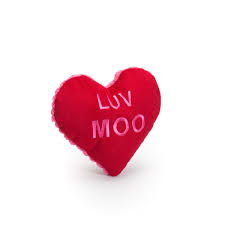 Hugglehounds Valentine's Love Hearts - Small - Luv Moo