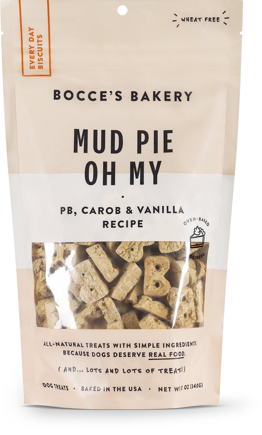 Bocce's Bakery Mud Pie Biscuits 12oz