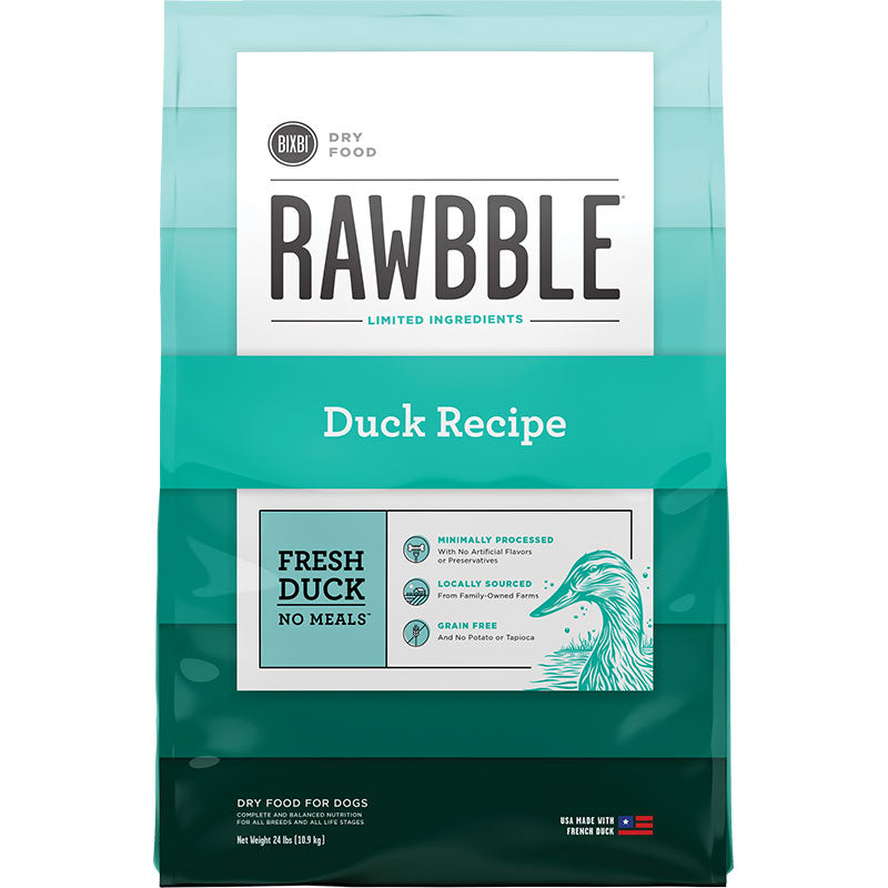 Rawbble Kibble Duck Dog Food