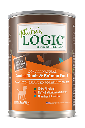 Nature's Logic Can Duck Salmon 13.2oz