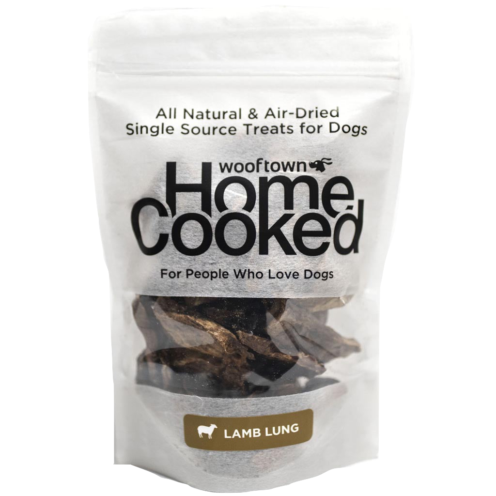 Wooftown Air Dried Treats - Lamb Lung Wafers 1.7oz