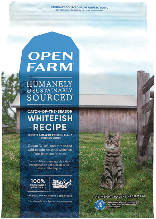 Open Farm Cat Catch of the Season Whitefish 4lb