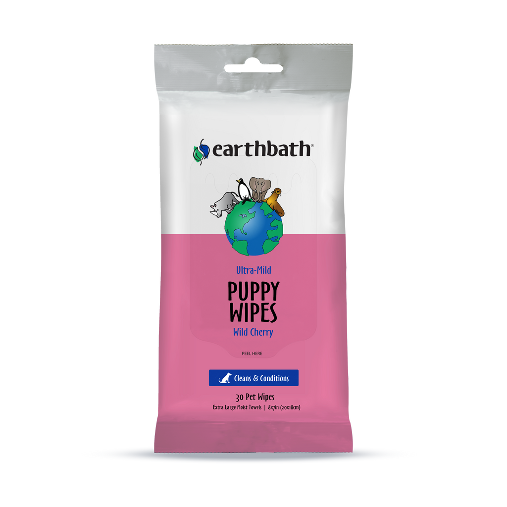 Earthbath Puppy Grooming Wipes
