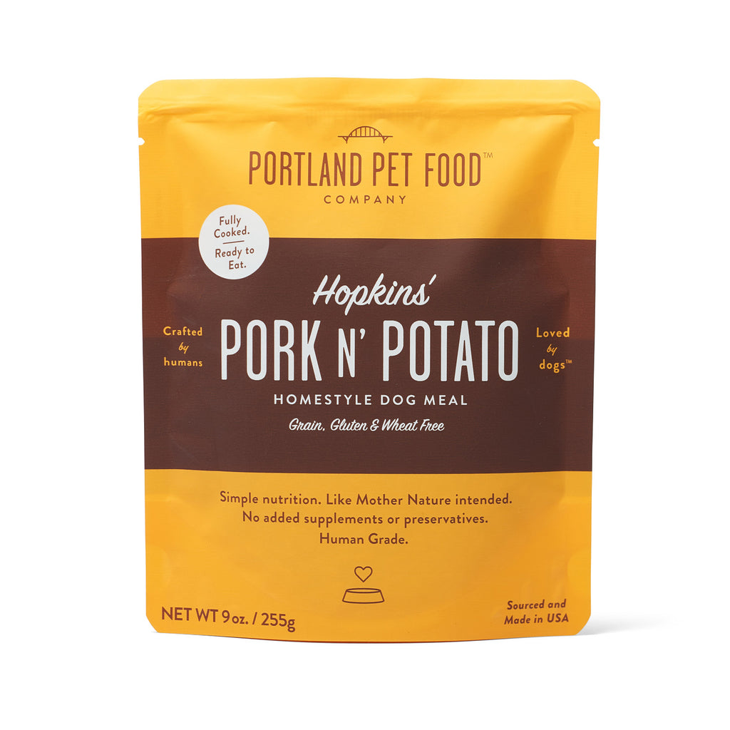 Portland Pet Food Meal Pouch - Hopkin's Pork N' Potato 9oz