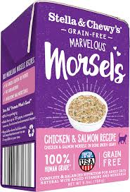 Stella &amp; Chewy Cat Marvelous Morsels Chicken &amp; Salmon 5.5 oz