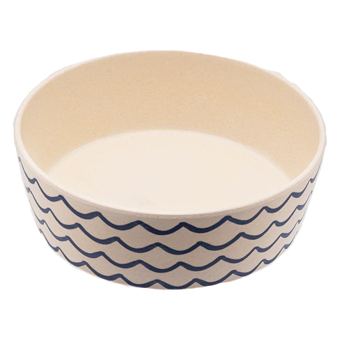 Beco Oceans Waves Bamboo Bowl