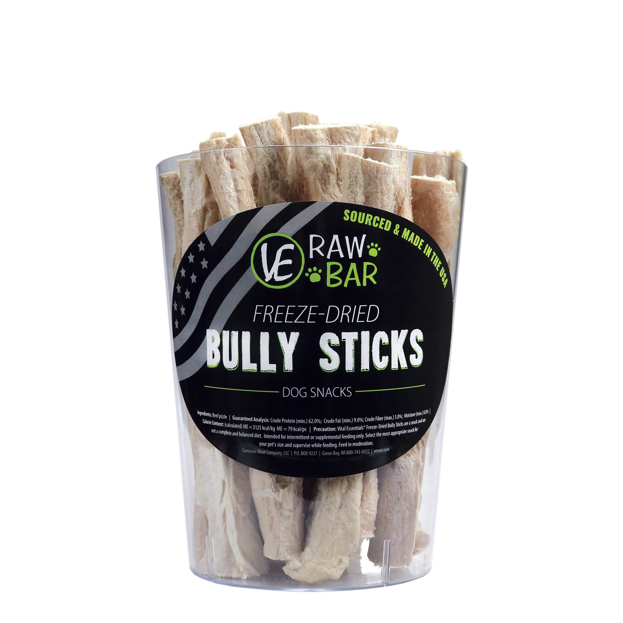 Vital Essentials Dog Freeze Dried Bully Stick 1pc.