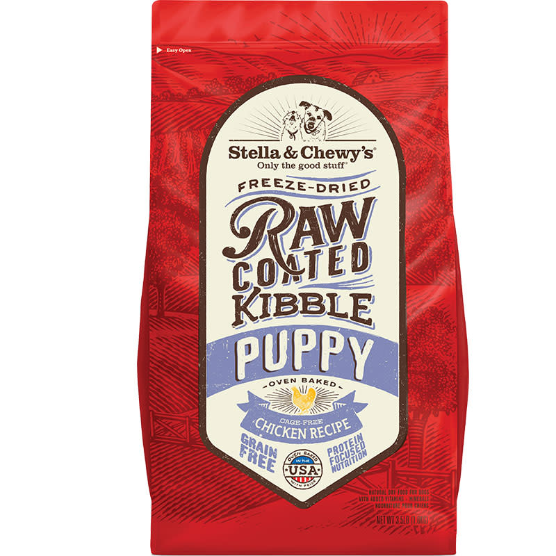 Stella & Chewy's Raw Coated Kibble Puppy Chicken Dog Food