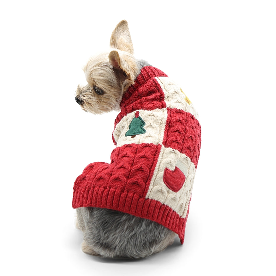 Dogo - Holiday Appliques Sweater