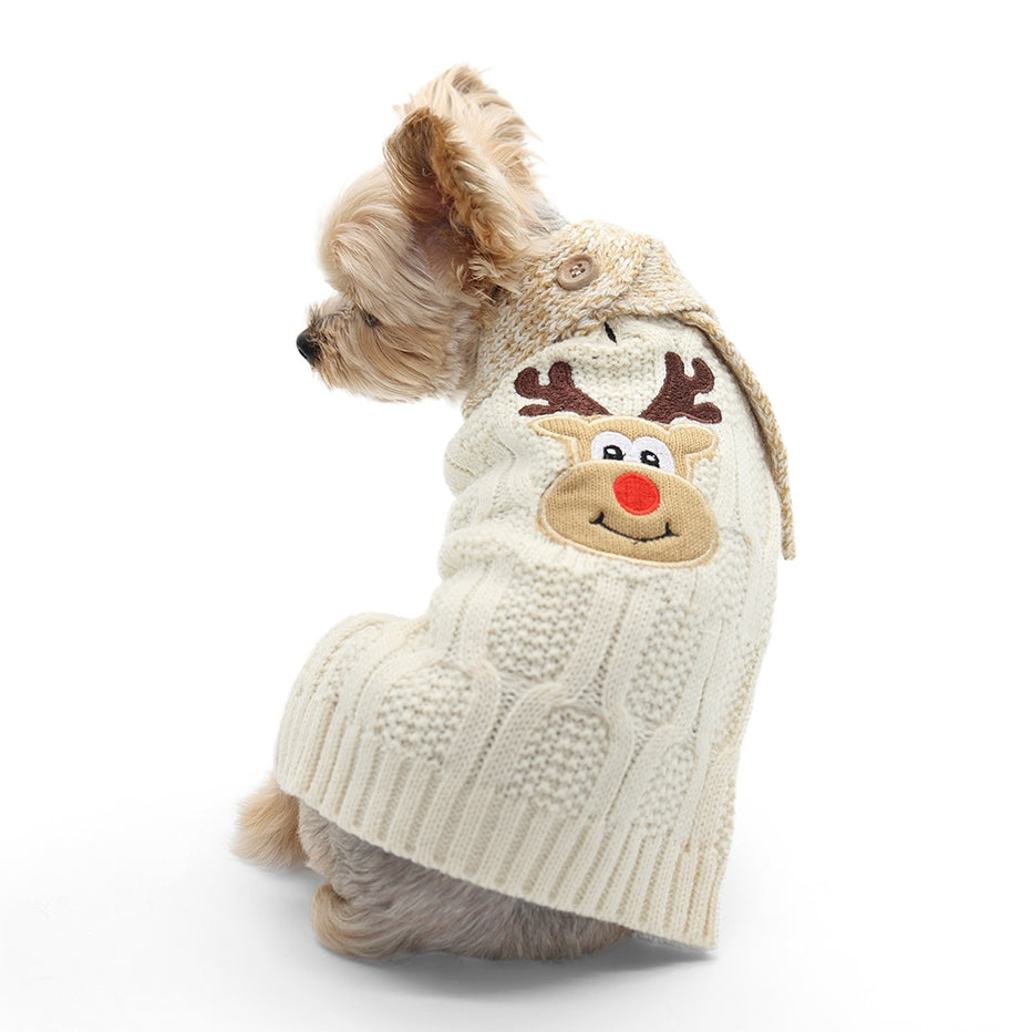 Dogo - Reindeer Scarf Sweater