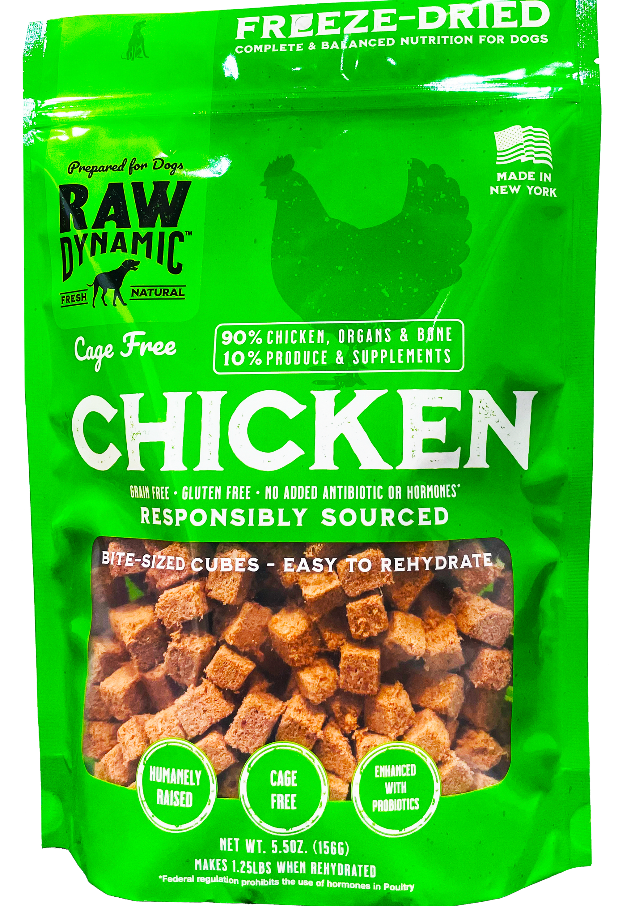 Raw Dynamic Freeze-Dried Chicken