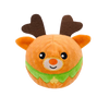 HugSmart Pet - Happy Woofmas | Reindeer - Dog Ball Toy