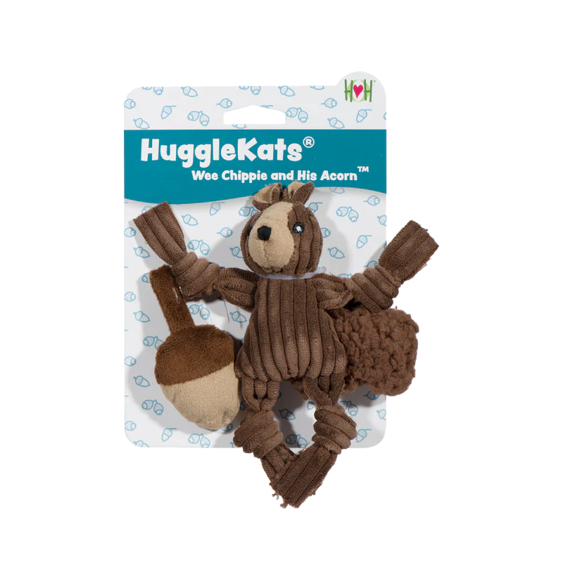 HuggleKats® Wee Chippie and His Acorn Cat Toys Set