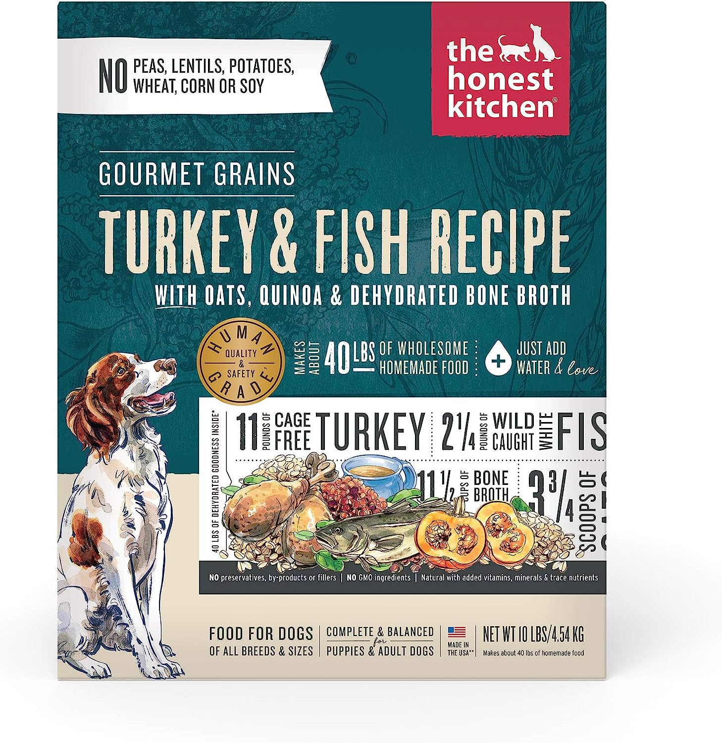 The Honest Kitchen Gourmet Grain Turkey Dog Food