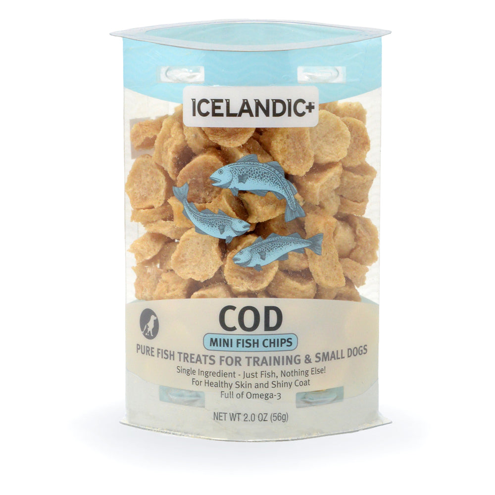 Icelandic  Mini Cod Fish Treats - 2 oz