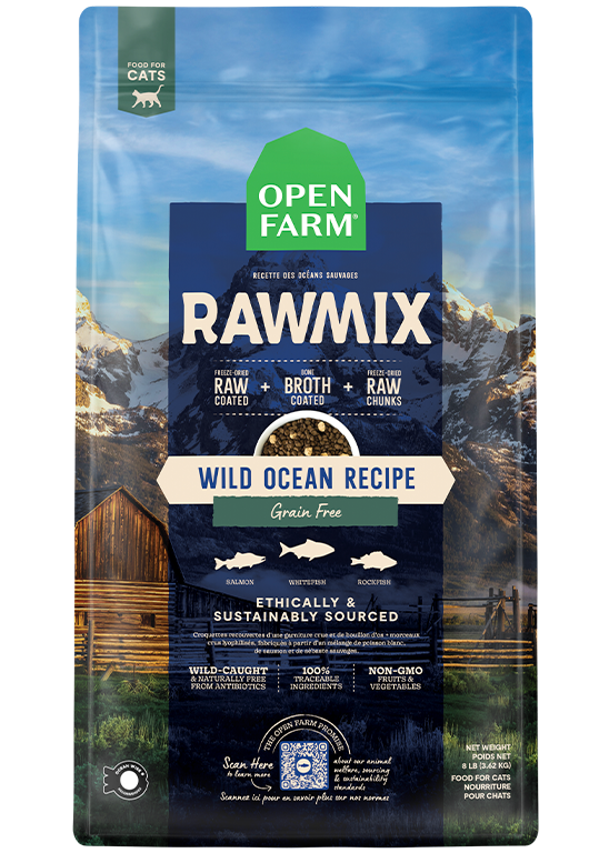 Open Farm Wild Ocean GF RawMix For Cats