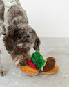 DexyPaws| Expandable Treat Burger Snuffle Toy