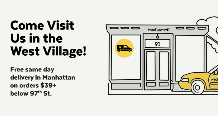 Come Visit Us in the West Village! Free delivery on orders $39+ in manhattan