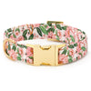 Foggy Dog Camellia Spring Dog Collar