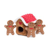 ZippyPaws Gingerbread House Burrow