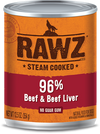 Rawz Dog Beef &amp;amp; Beef Liver Can 12.5oz