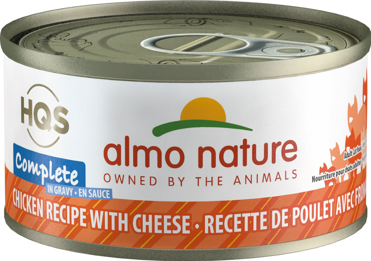Almo Nature Complete Chicken with Cheese In Gravy for Cats 2.47oz