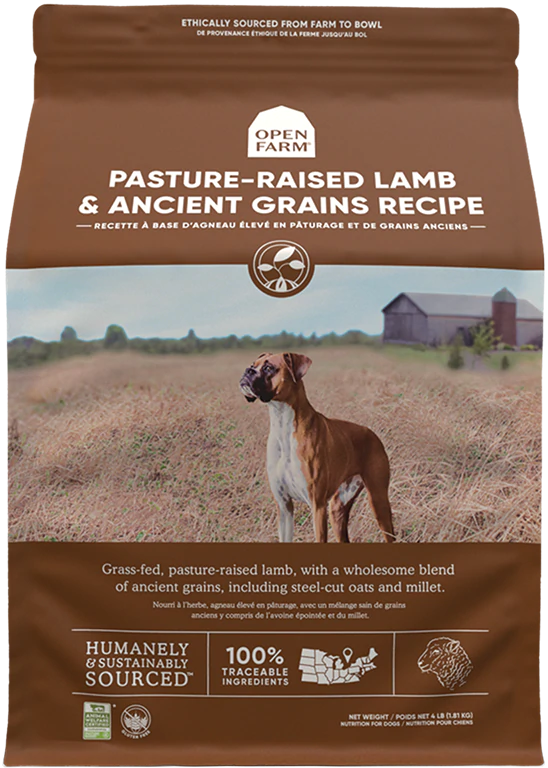 Open Farm Pasture-Raised Lamb &amp; Ancient Grains Dog Food