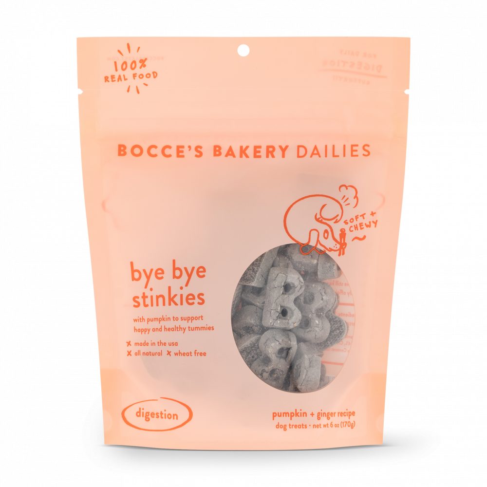 Bocce's Bakery Dailies - Bye Bye Stinkies Soft & Chewy Treats