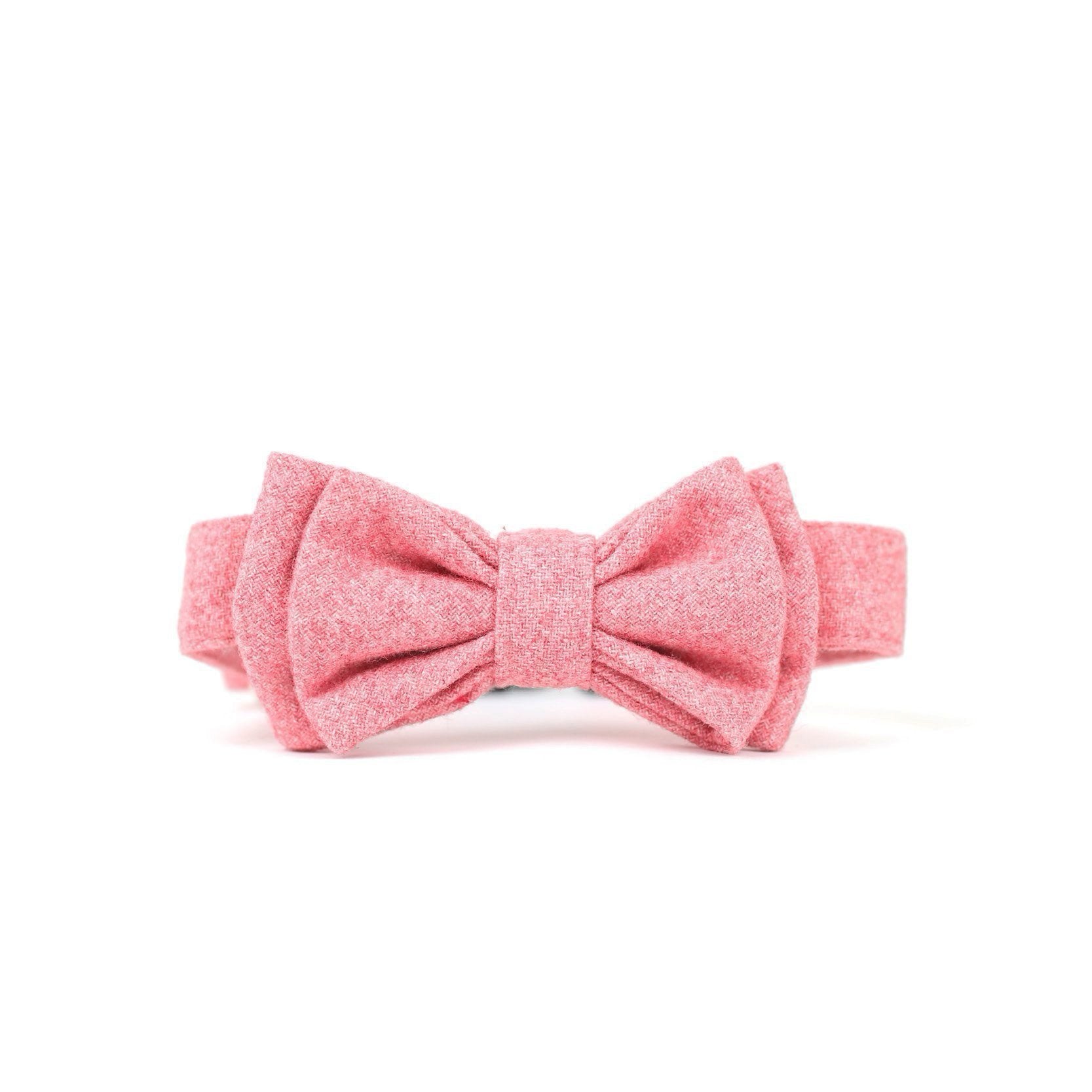 Barkholic Pink Bow Tie
