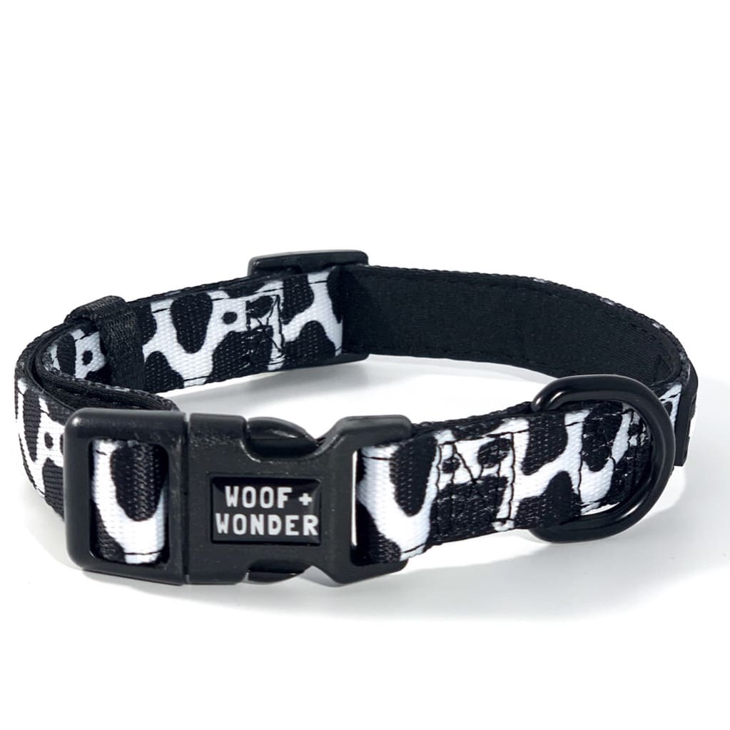 Woof &amp; Wonder Holy Cow Comfort Fit Collar
