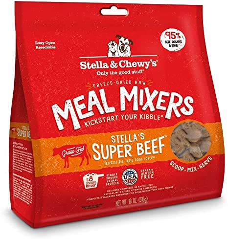 Stella & Chewy's Freeze Dried Beef Meal Mixers Dog Food