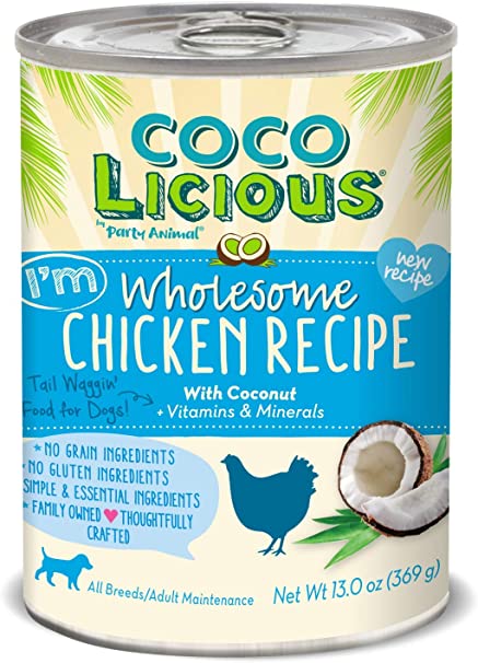 Party Animal Dog Cocolicious Wholesome Chicken 12.8oz