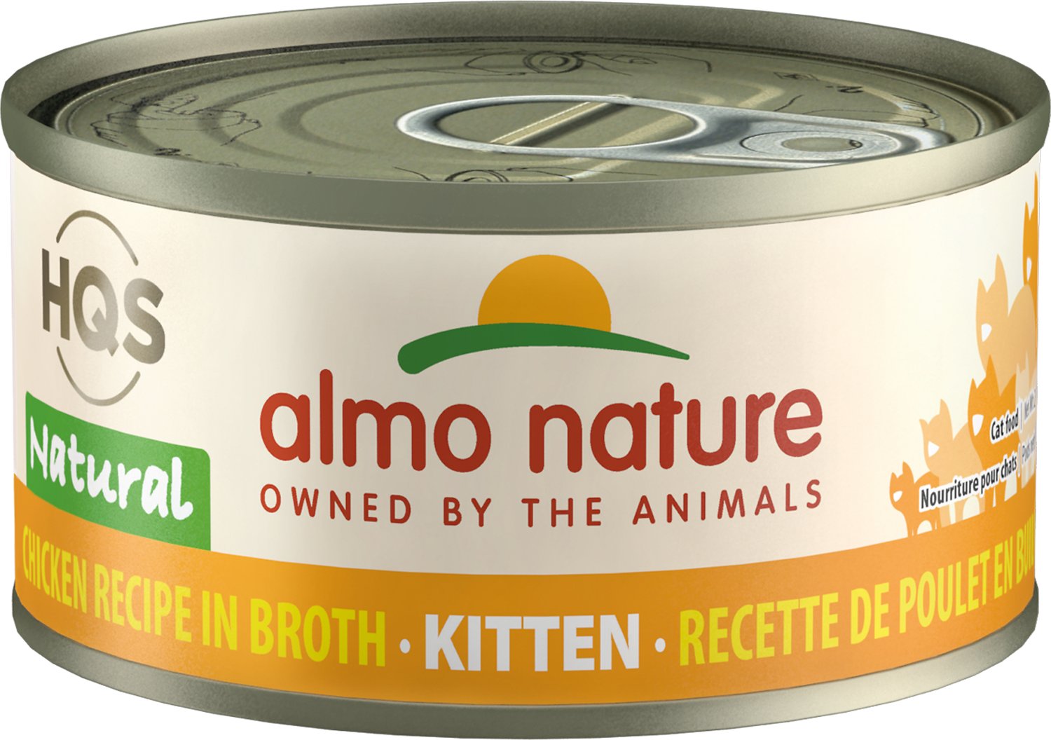 Almo Nature Chicken in Broth For Kittens 2.47oz
