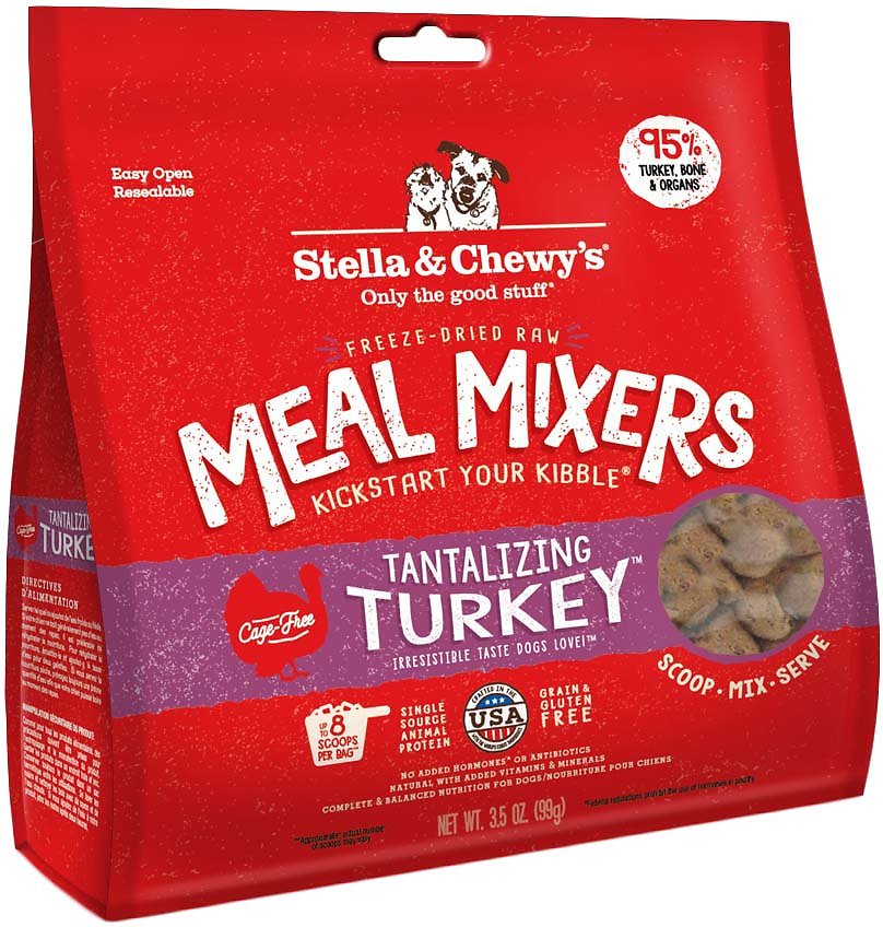 Stella & Chewy's Freeze-Dried Mixers Turkey Dog Food