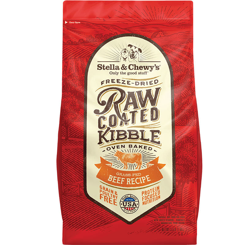 Stella & Chewy's Dog Raw Coated Kibble Beef