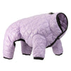 Love Thy Beast Lavender Quilted Puffer Snowsuit
