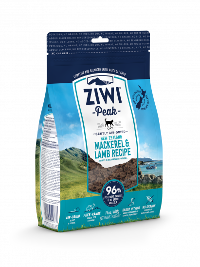 ZIWI Air-Dried Mackerel &amp; Lamb Cat Food 2.2lbs