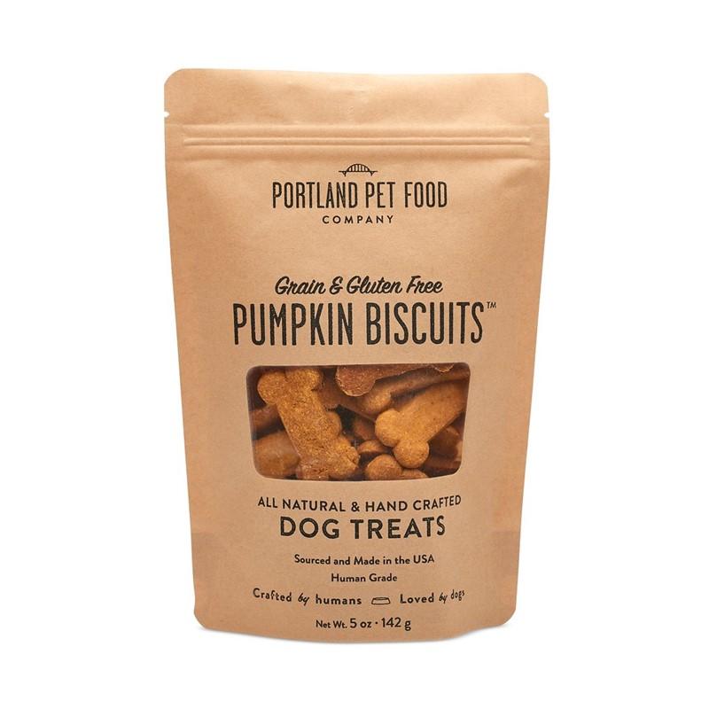 Portland Pet Food Grain Free Biscuits - Pumpkin 5oz