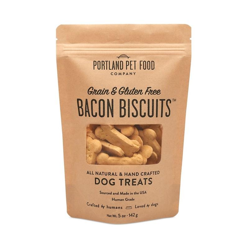 Portland Pet Food Grain & Gluten-Free Biscuits - Bacon 5oz