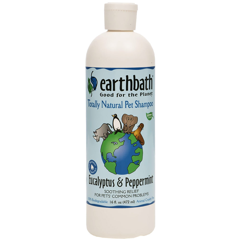 Earthbath Shampoo Eucalyptus and Peppermint 16oz