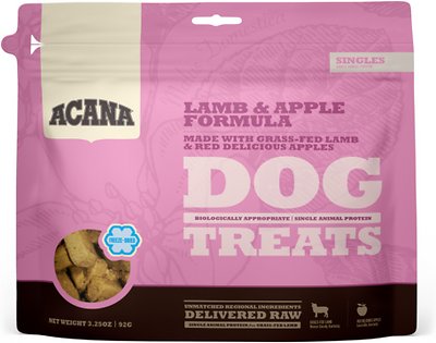 Acana Dog Treats Lamb Apple 3.25 oz