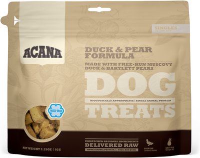 Acana Dog Treats Duck Pear 3.25 oz