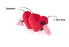 Pet Play - Fur-Ever Hearts Dog Toy - Puppy Love Collection