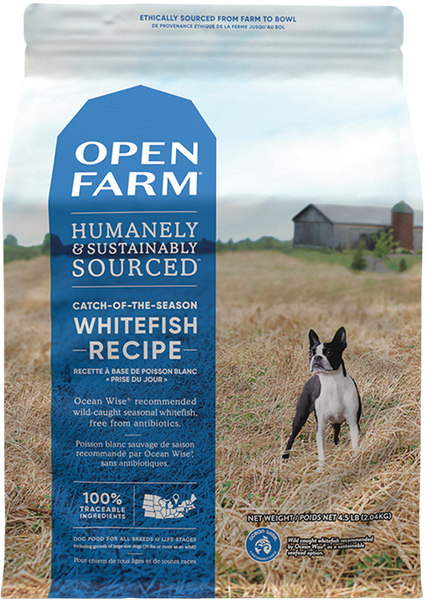 Open Farm Dog Grain Free Catch of the Season Whitefish and Green Lenti Wooftown